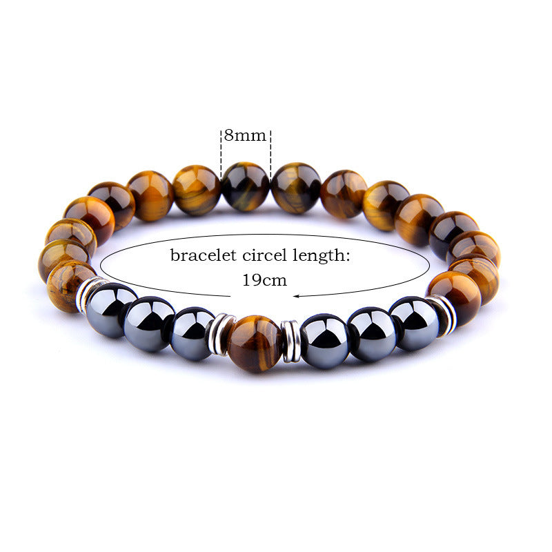 Yellow Tiger Eye Elastic Bracelet