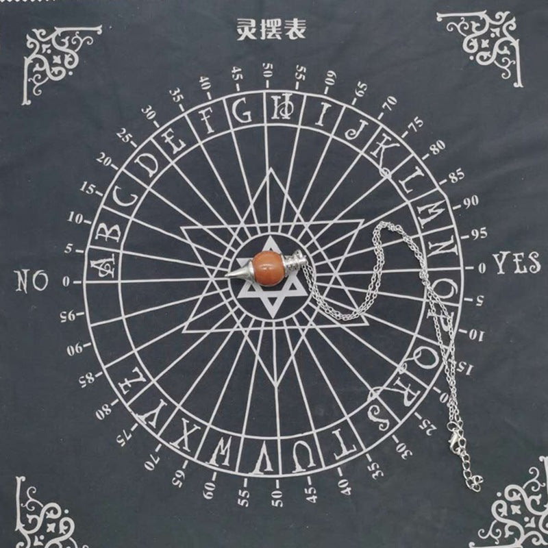 Tarot Tablecloth Divination Card Pad Pendulum