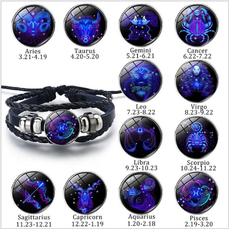 Zodiac Constellation Bracelet For Men | Women | Kids