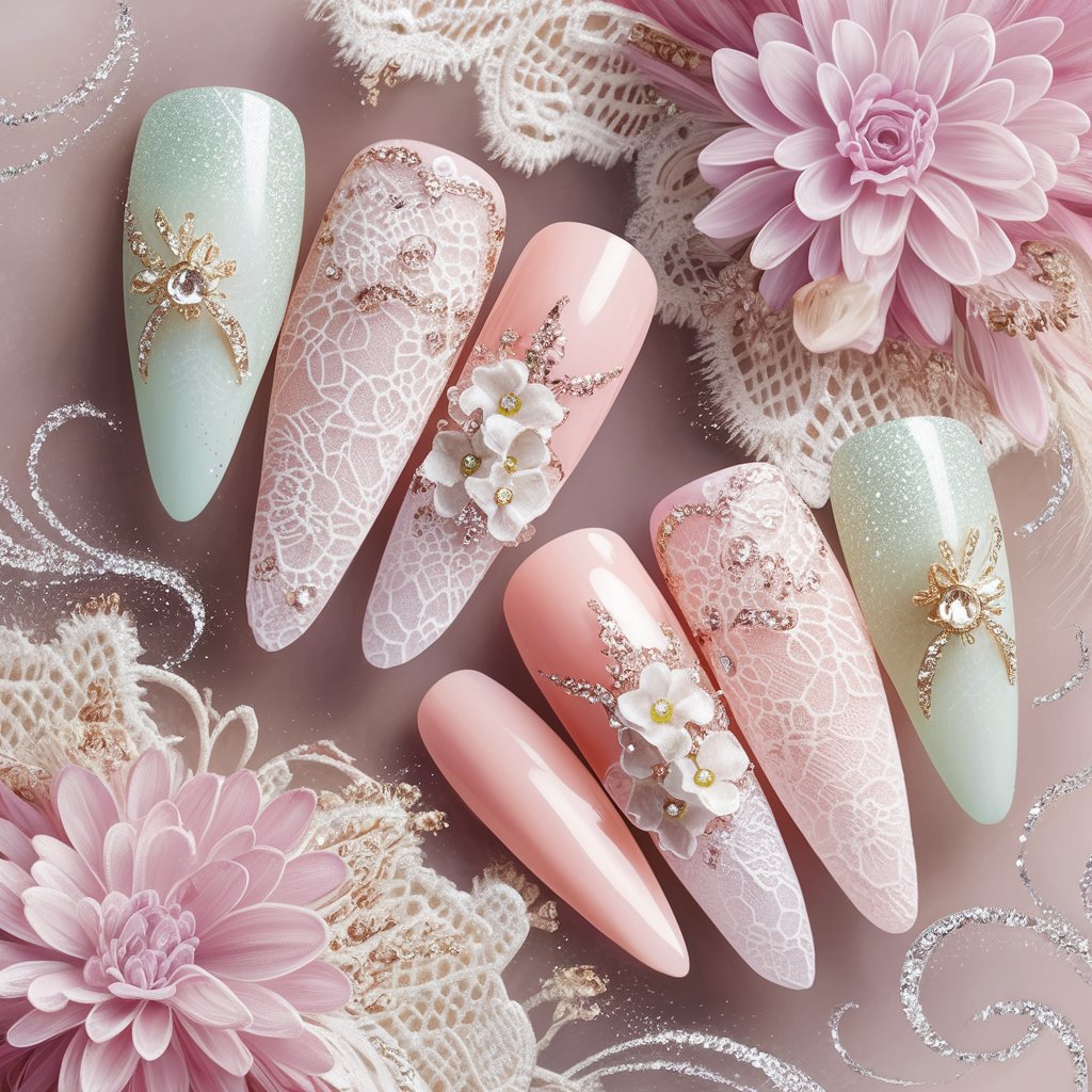 Timeless Bridal Nails for Your Special Day