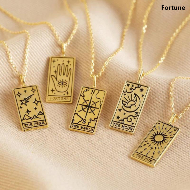 Tarot Card Artifact Pendant Necklace