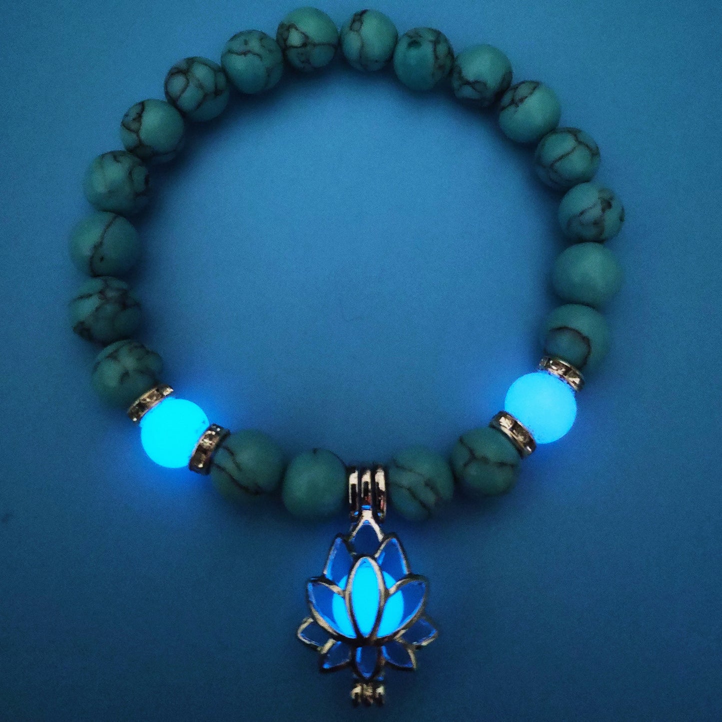 Energy Luminous Lotus Strand Bracelet