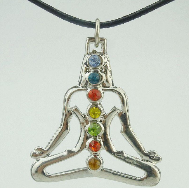 Buddha statue necklace