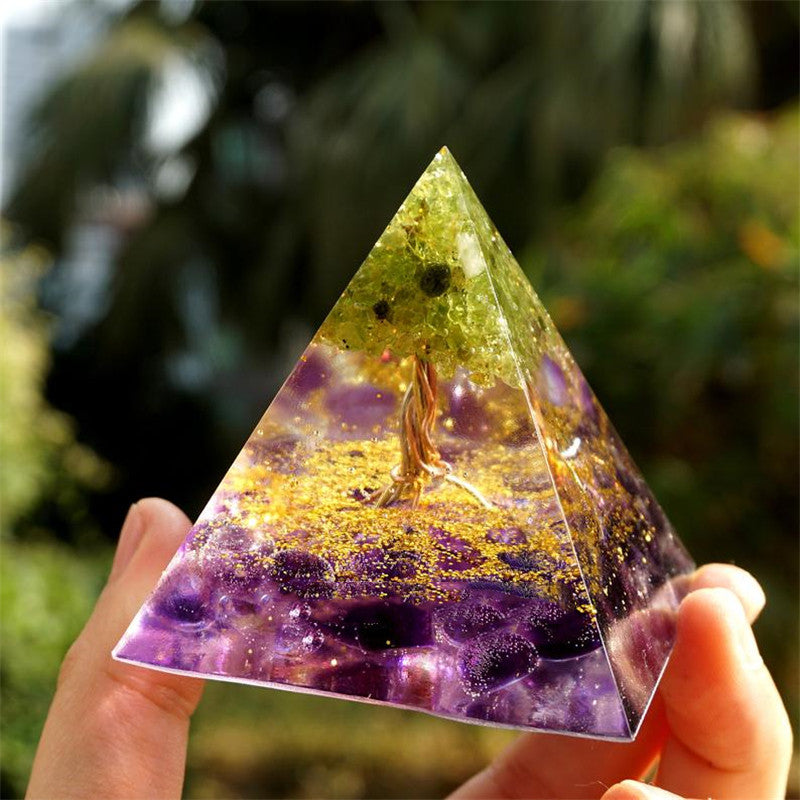 Magic Reiki Energy Amethyst Ornament