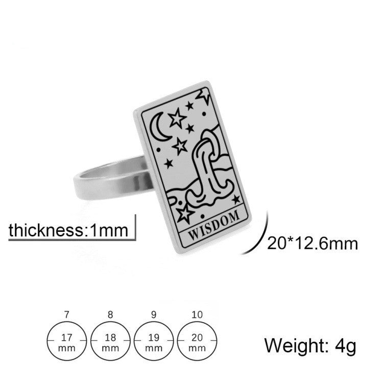 TAROT CARD RING