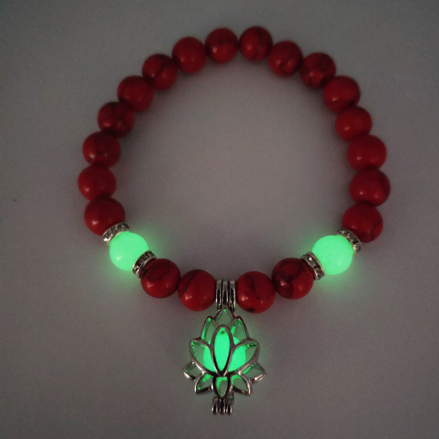 Energy Luminous Lotus Strand Bracelet