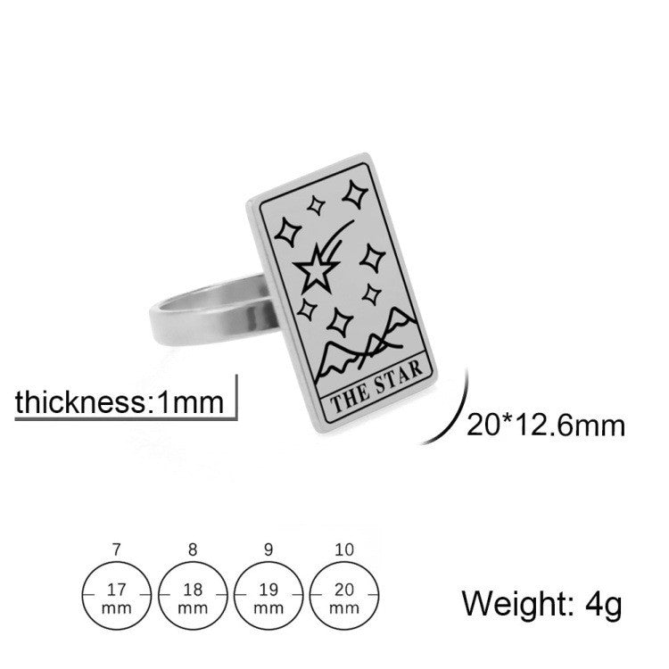 TAROT CARD RING