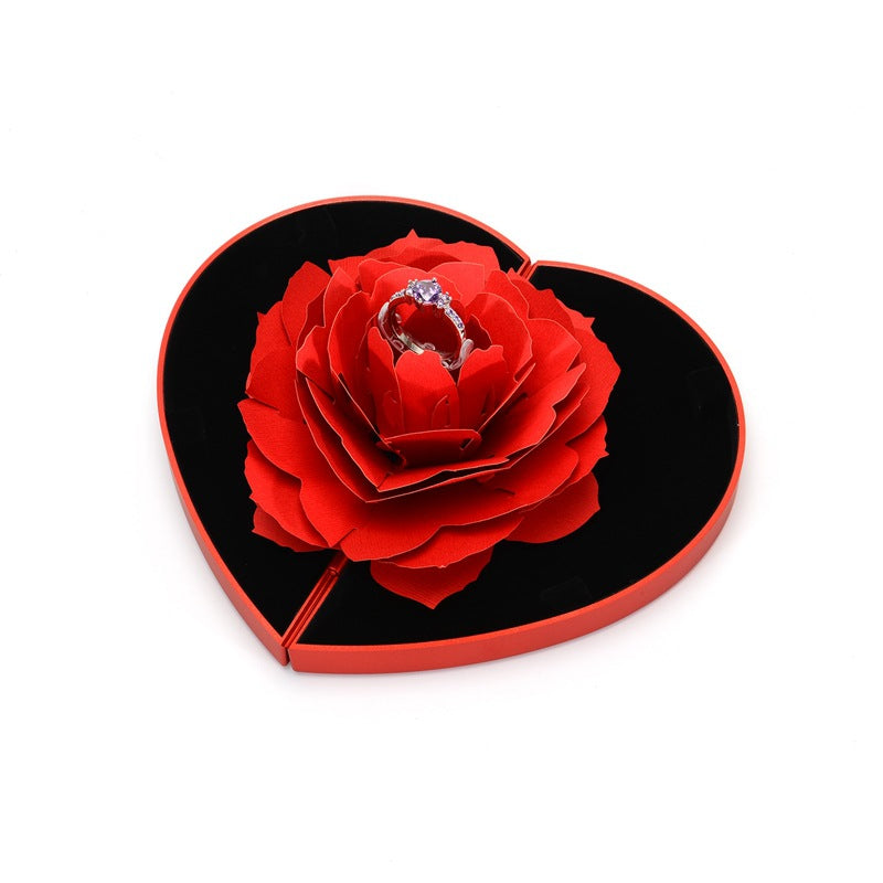 Love Box Heart-shaped Rose Valentines Day Gift