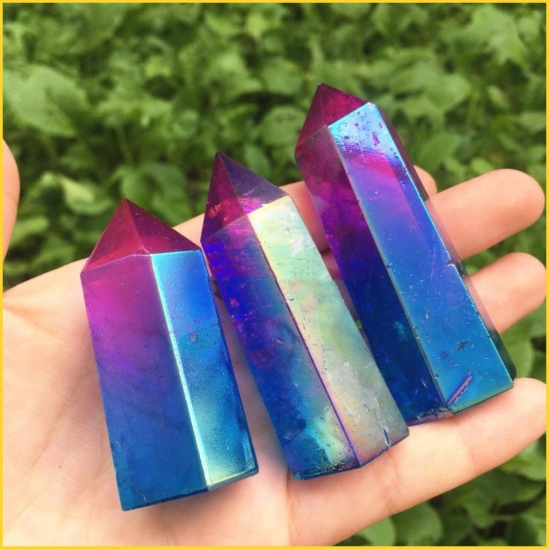 Crystal Aura Healing Quartz Stone