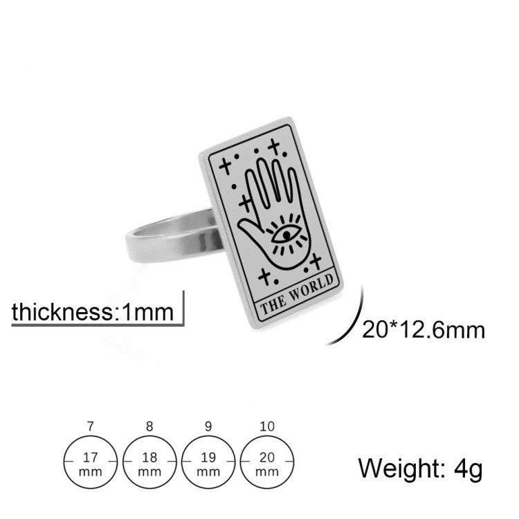 TAROT CARD RING