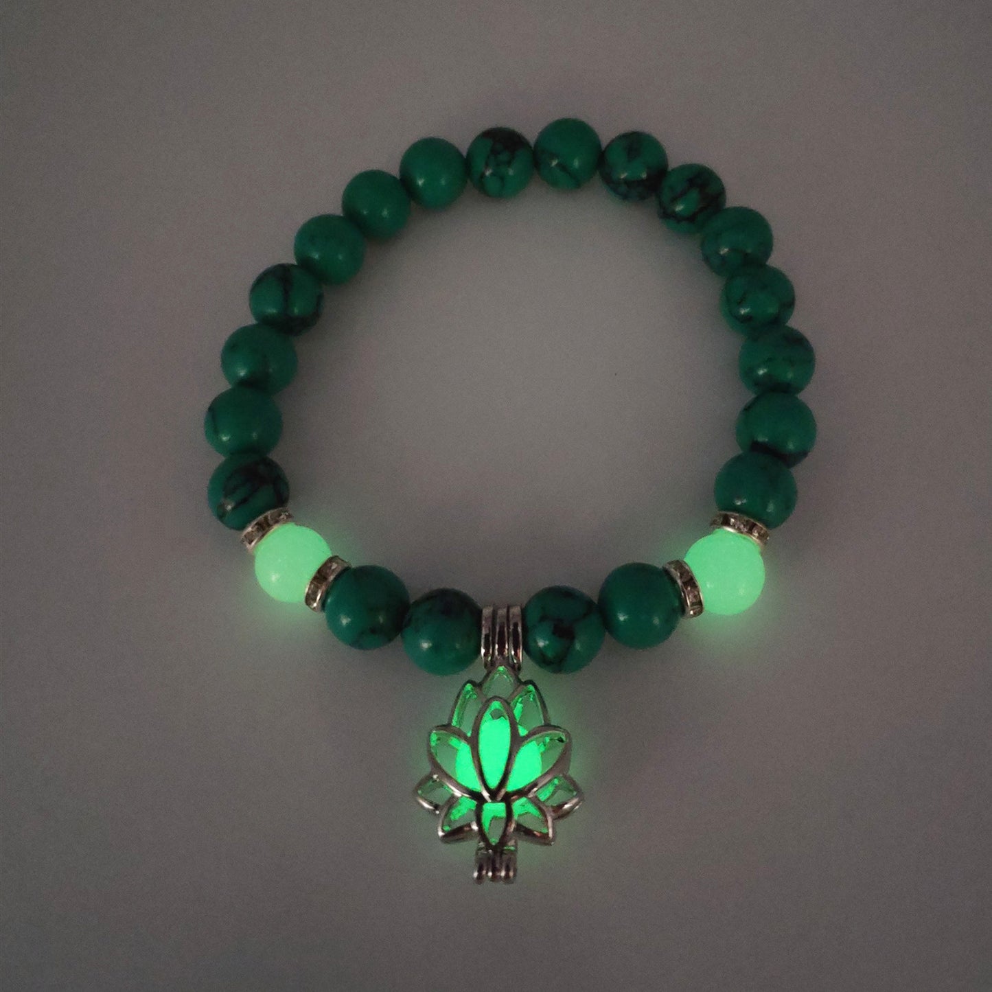 Energy Luminous Lotus Strand Bracelet