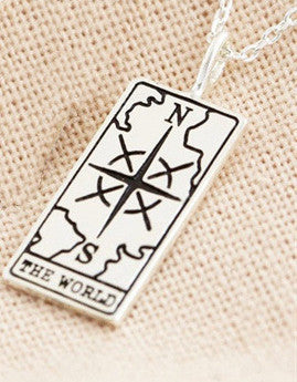 Tarot Card Artifact Pendant Necklace