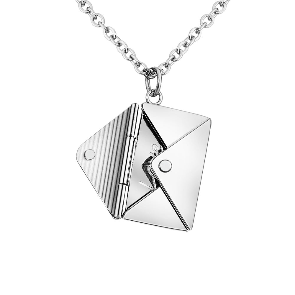 Envelop Necklace Pendant