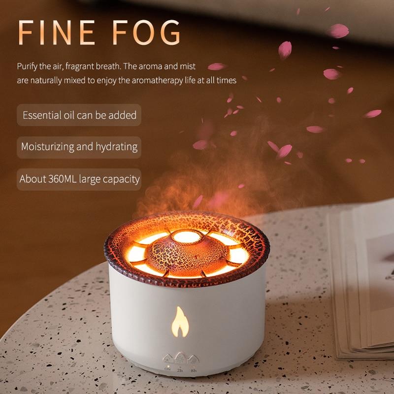 Volcanic Flame Aroma Diffuser