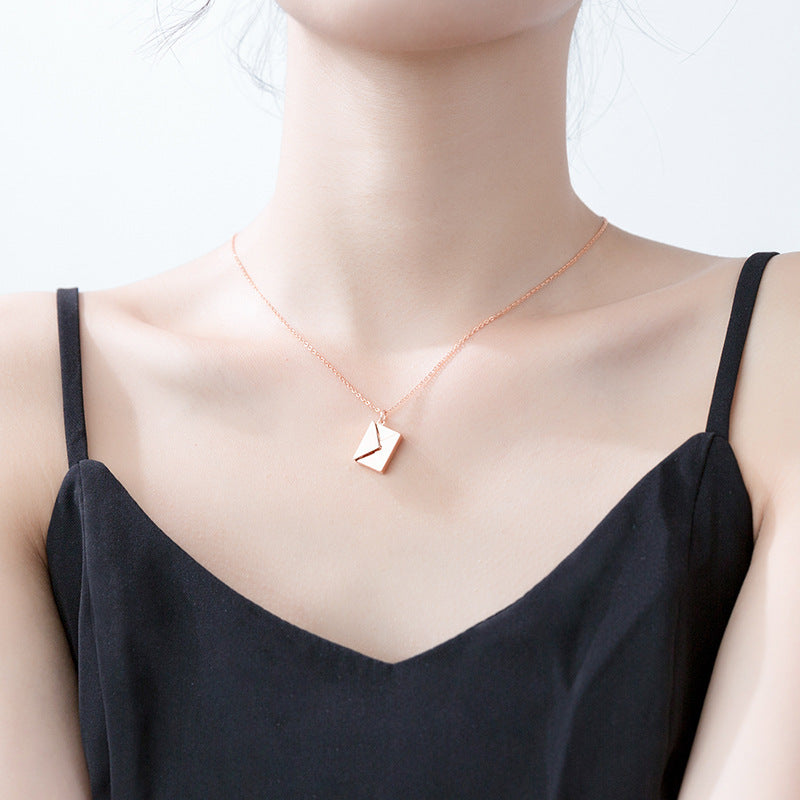 Envelop Necklace Pendant