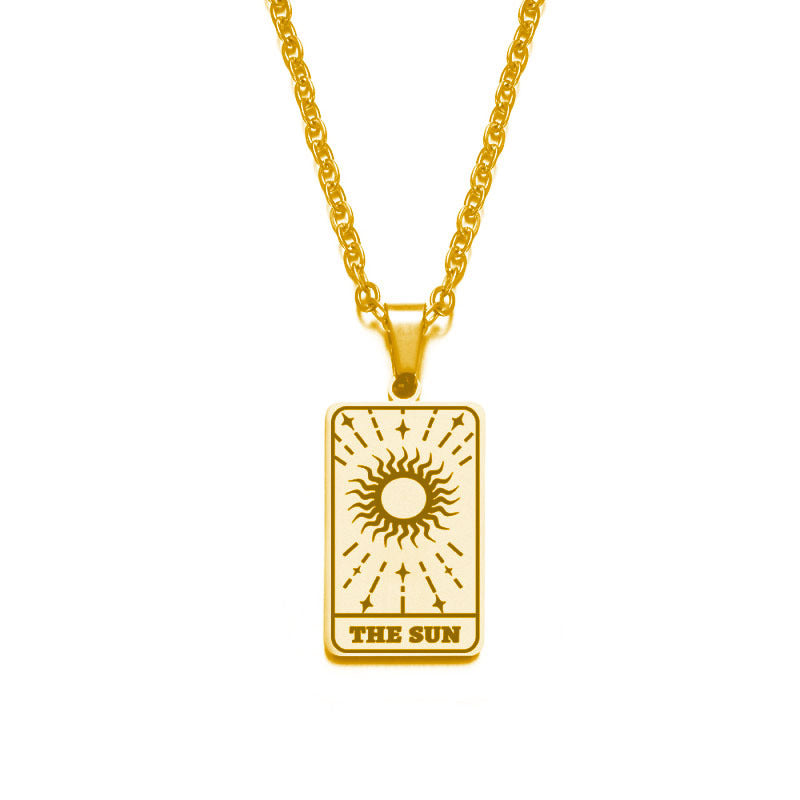 Tarot Card Artifact Pendant Necklace