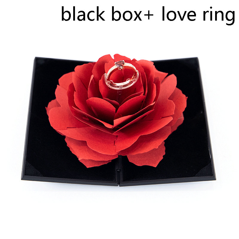 Love Box Heart-shaped Rose Valentines Day Gift