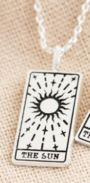Tarot Card Artifact Pendant Necklace